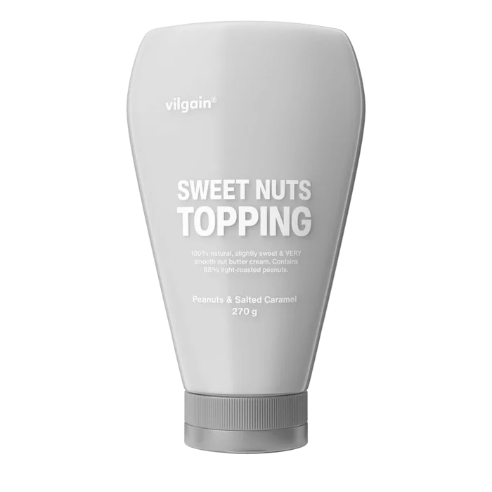 Vilgain Sweet Nuts Topping arašídy se slaným karamelem 270 g